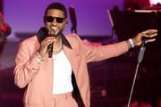 Usher will headline the 2024 Super Bowl on Feb. 11 at Allegiant Stadium. (Photo by Charles Sykes/Invision/AP)