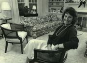 Sandra MacPherson at her home in 1987. Syracuse Post-Standard
