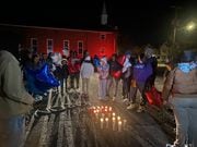 Family and friends of Karon Works gather Thursday night to remember the 15-year-old boy, who was shot and killed Tuesday.
A shooting was reported shortly before 8 p.m. Tuesday in the 100 block of Cheney Street. Police found Karon, who'd been shot in the back, nearby in Lower Onondaga Park.