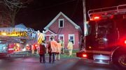 At least three people were displaced from an apartment building on Hope Avenue in Syracuse after a fire started in the building's walls on Saturday, Jan. 27, 2024.